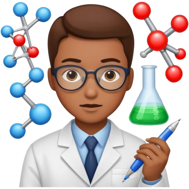 scienctific bromatology as a person emoji