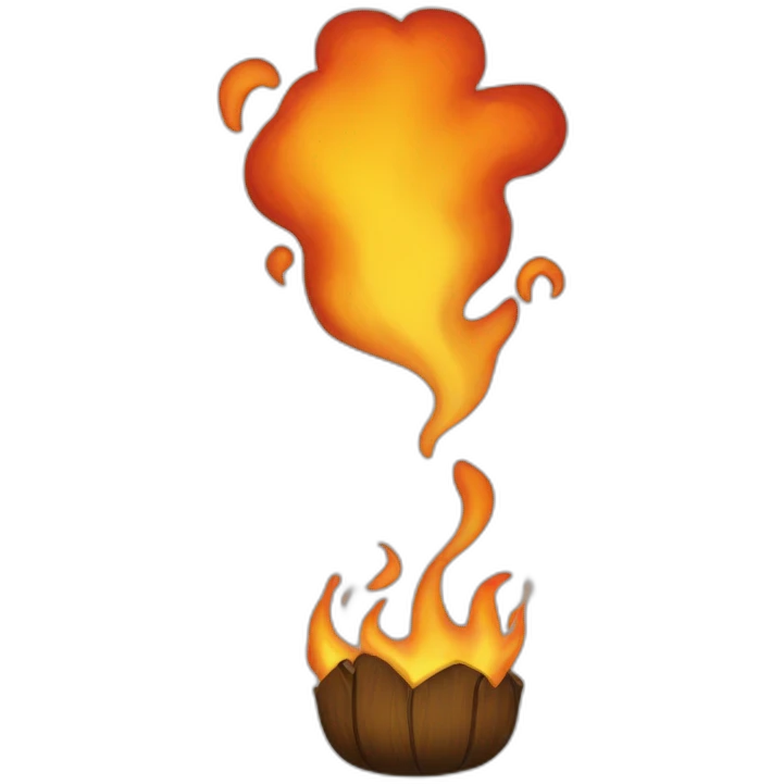 Flammes emoji