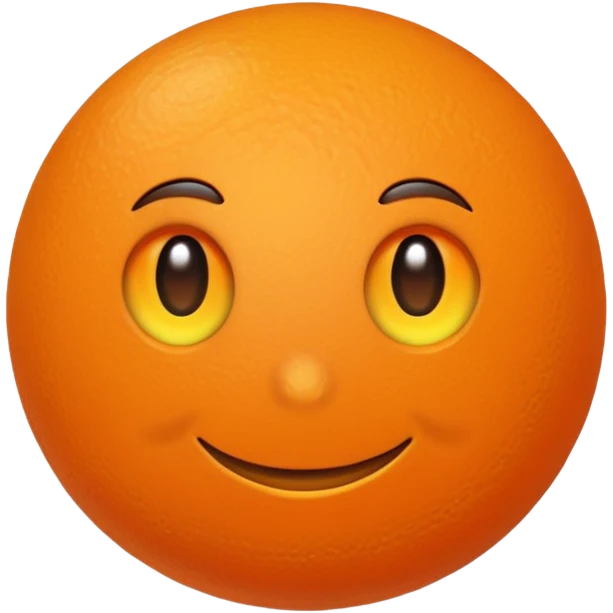 orange emoji