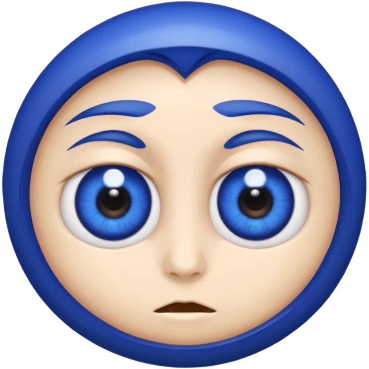 lapis lazuni with eyes cartoon emoji