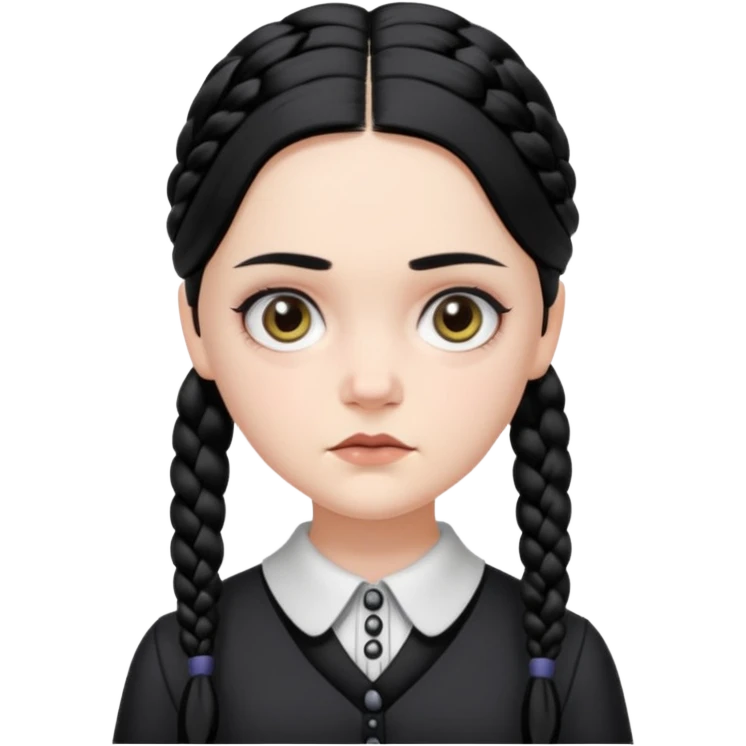 Wednesday addams emoji