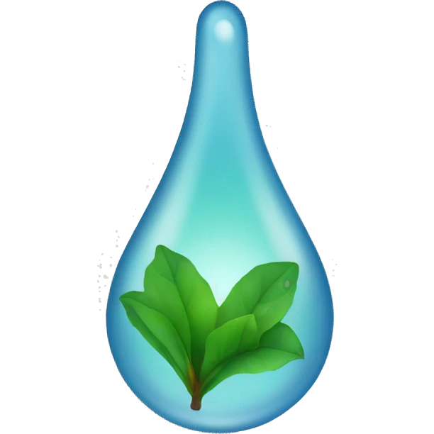 WATER DROP INSIDE PROHIBITION SYMBOL emoji