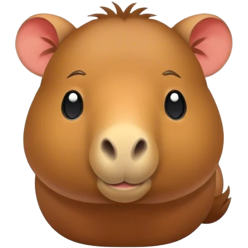 Capibara emoji