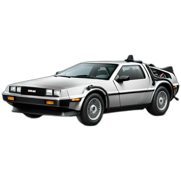 Delorean emoji