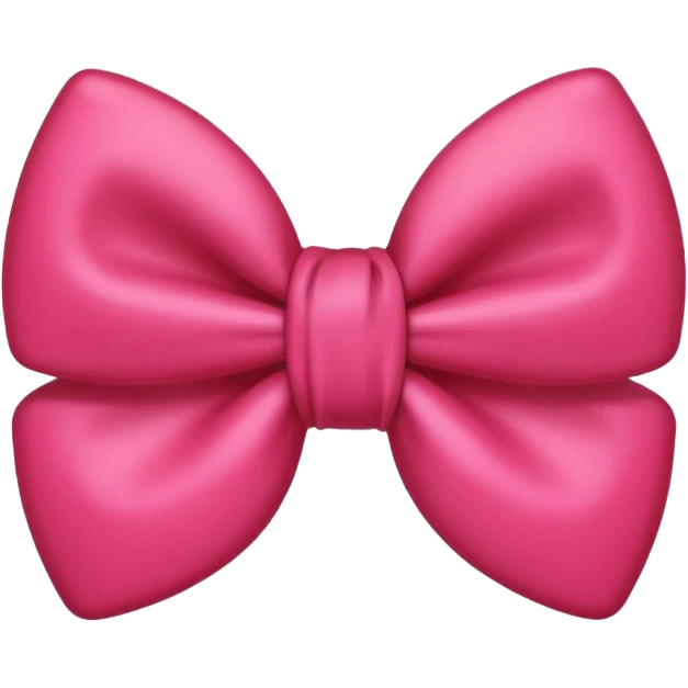 pookie bow red colour emoji  emoji