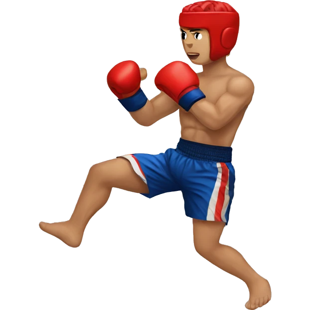 Muay thai emoji