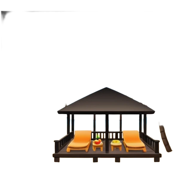 beach resort emoji