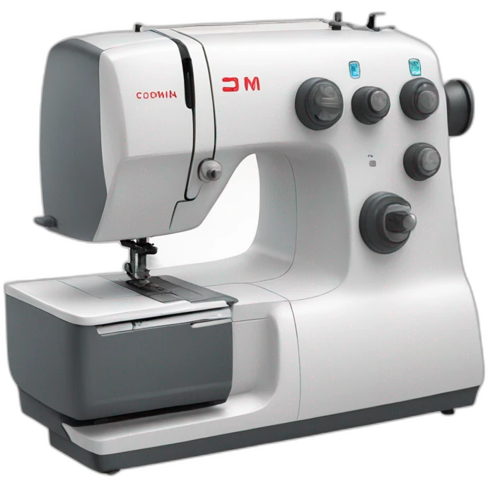 Máquina de coser emoji