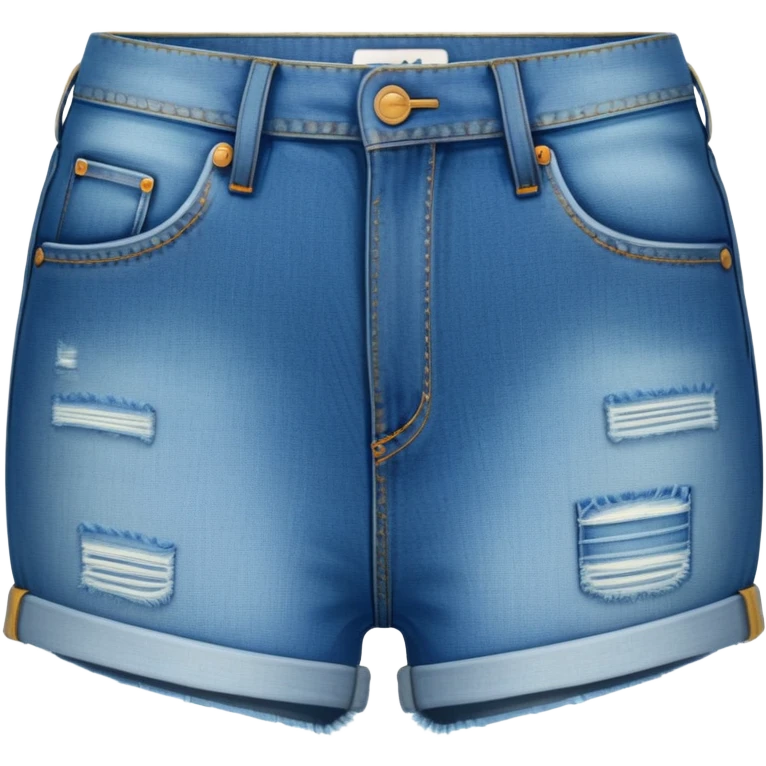 ultra realistic denim booty shorts emoji
