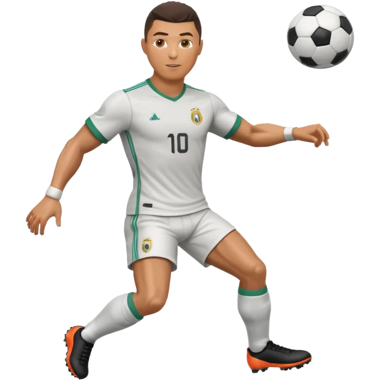 Ronaldo shooting emoji
