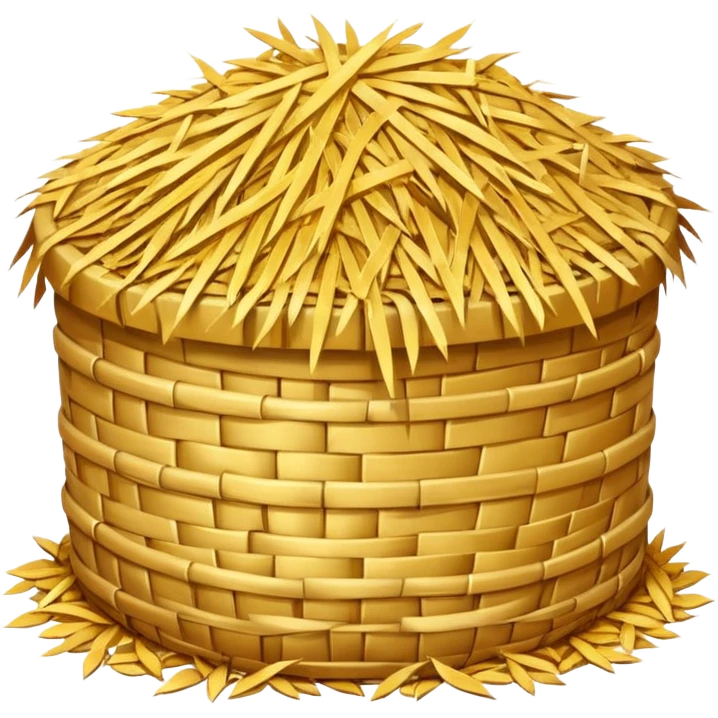 Straw or hay emoji