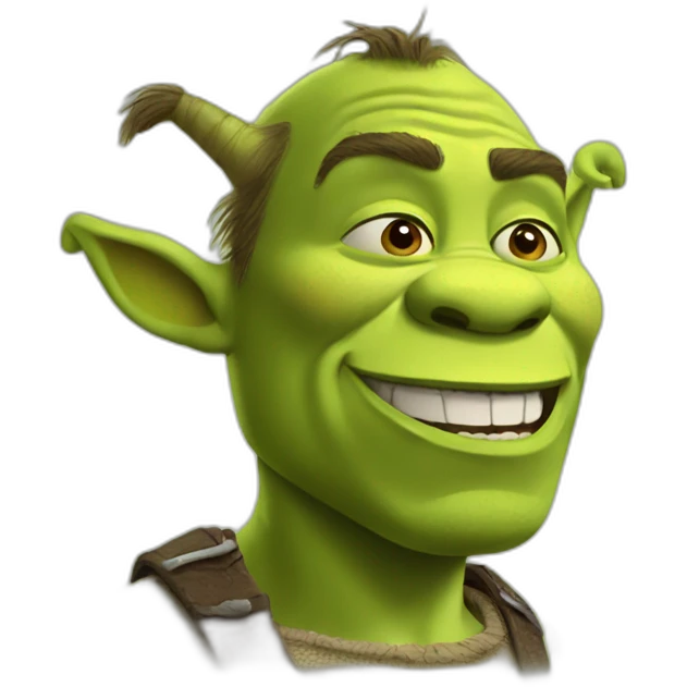 iOS shrek emoji