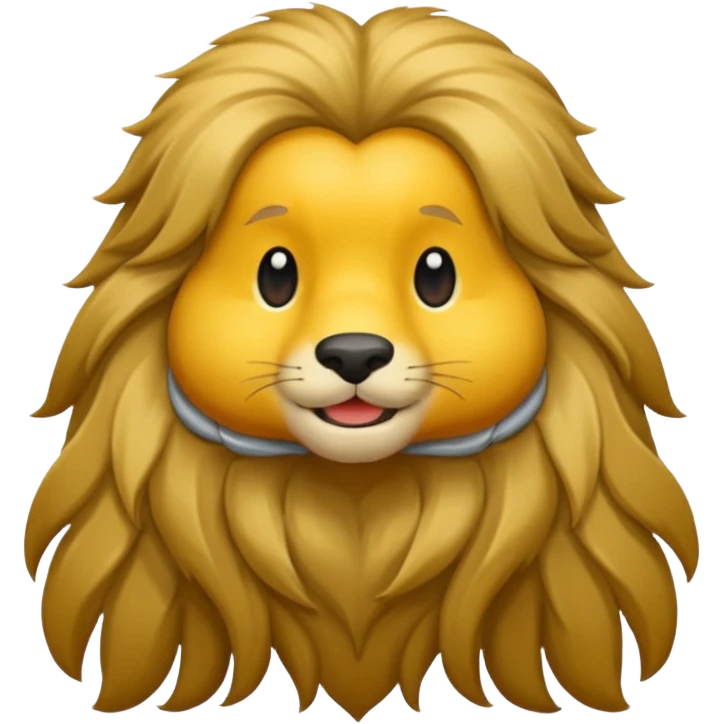 long haired animal emoji