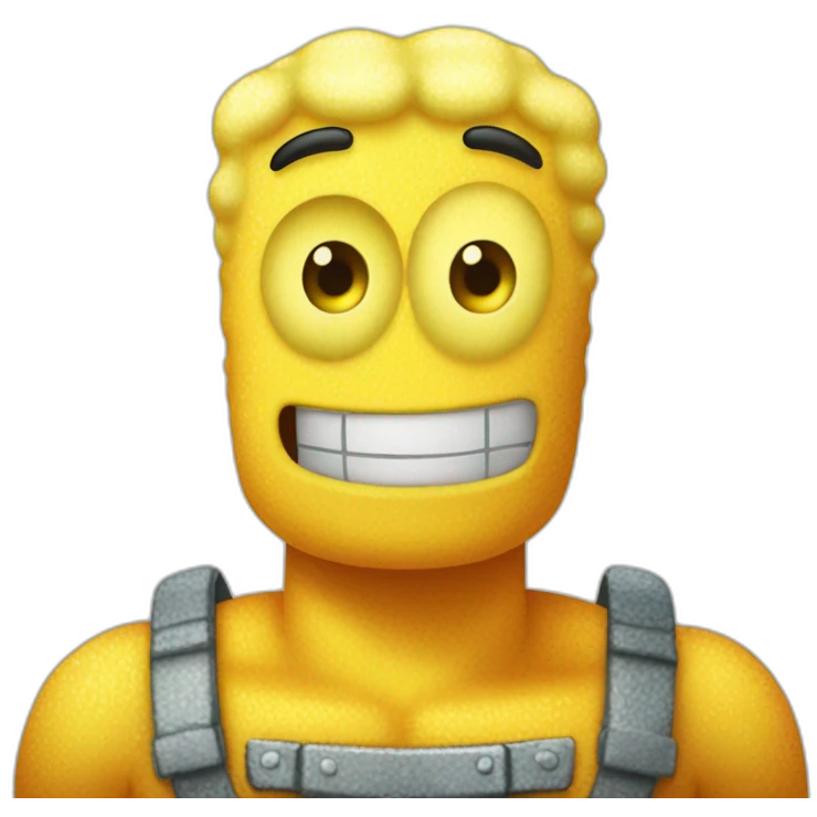 bob esponja musculoso emoji