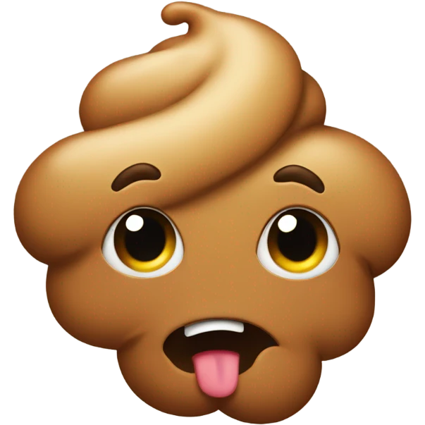 Cute poop emoji