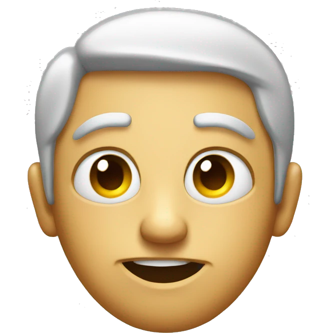 Emoji with one eye squinting  emoji