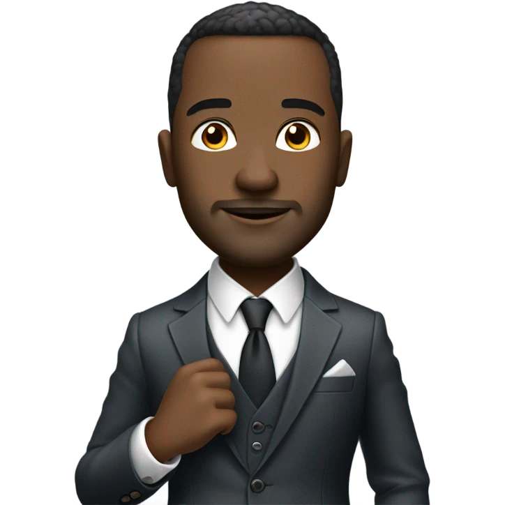 Rich person emoji