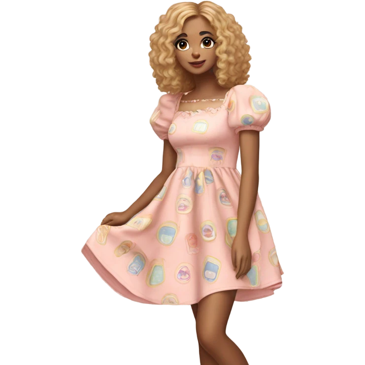 babydoll dress emoji