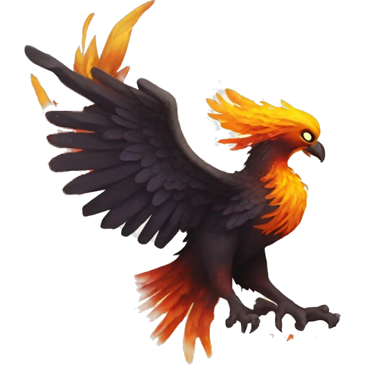 phoenix rising from ashes emoji