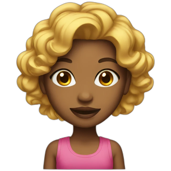 superstar girl emoji