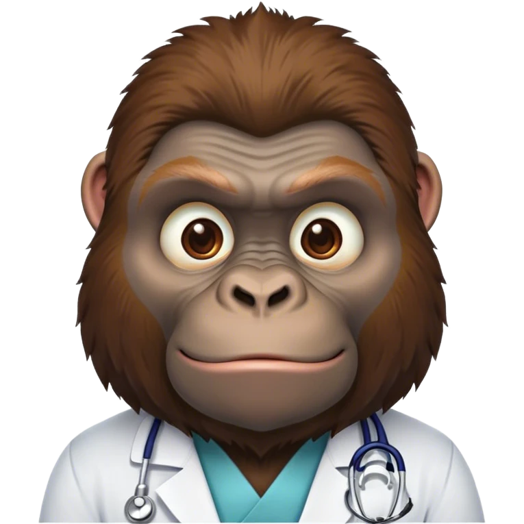 Doctor gorilla emoji