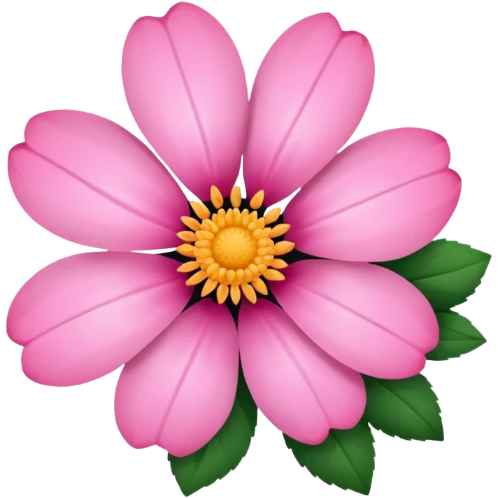 pink girly framed flower picture emoji