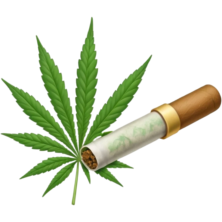 Marijuana joint emoji