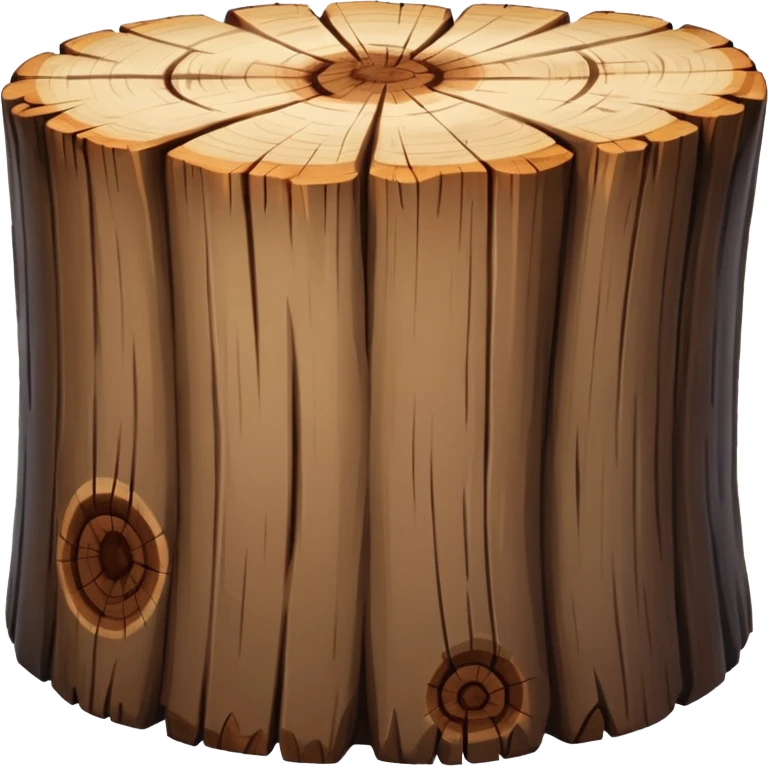 wood log emoji