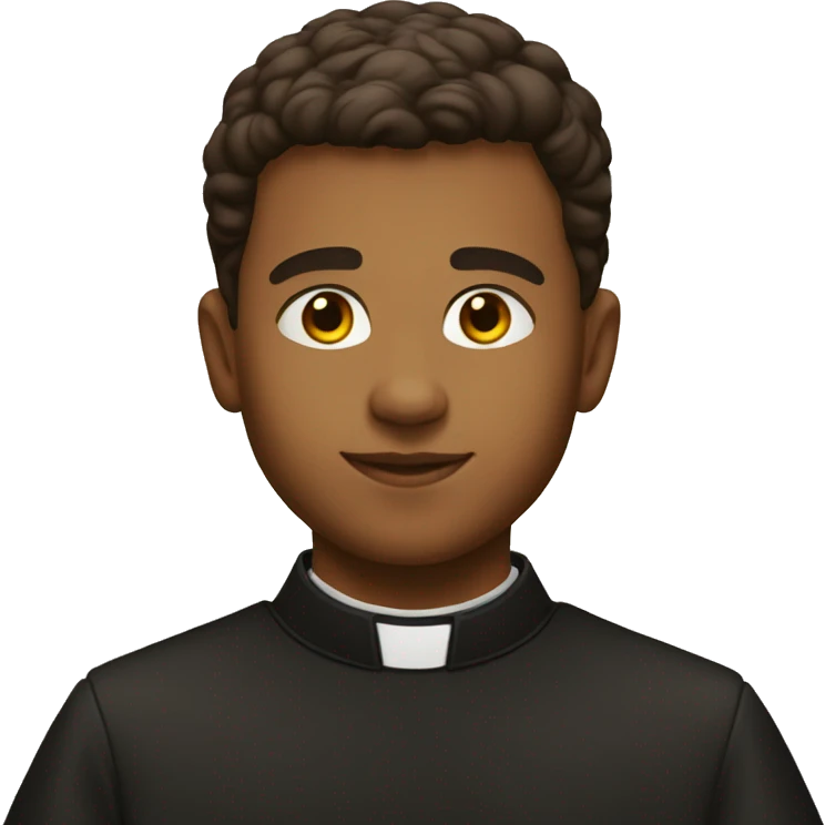 young american catholic priest emoji