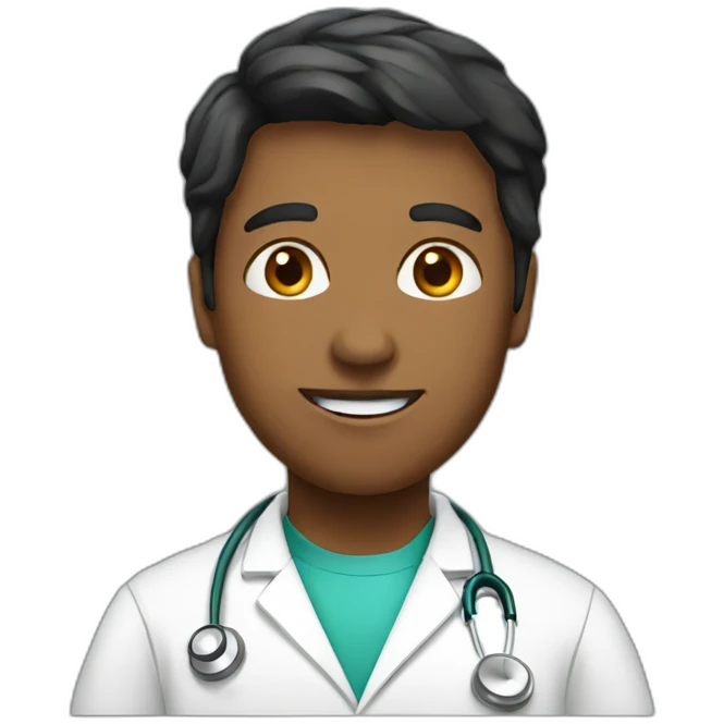 Medical student emoji