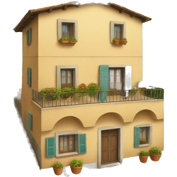 Home in italy emoji