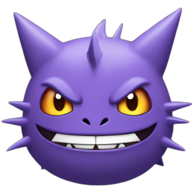 Gengar pokemon emoji