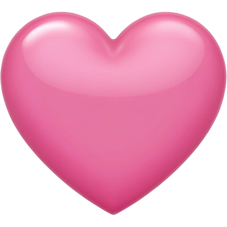 Coração rosa emoji