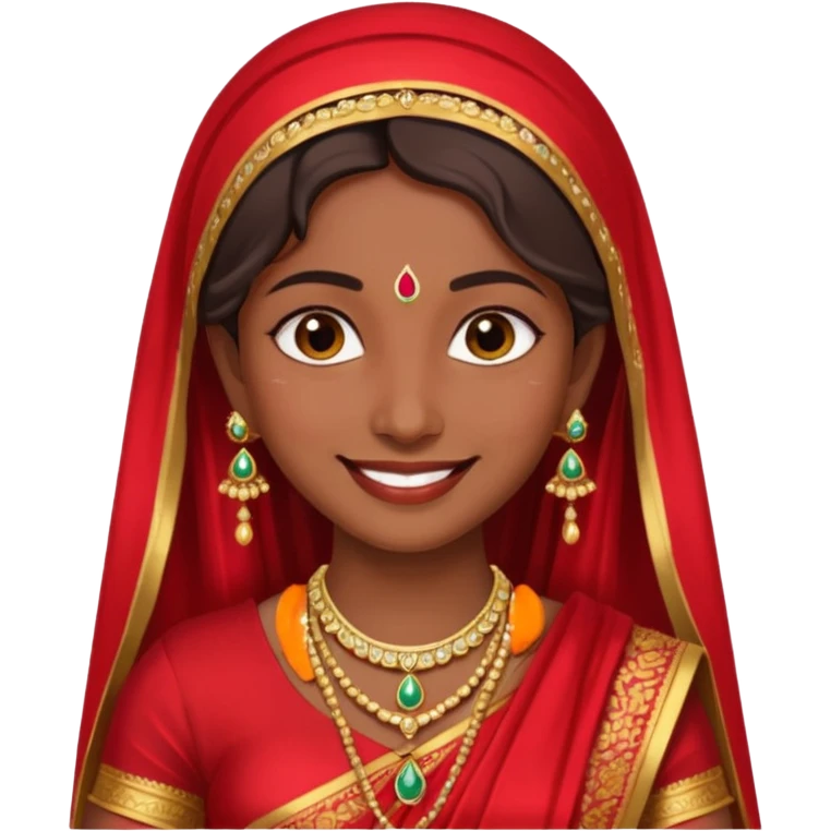 indian bride emoji