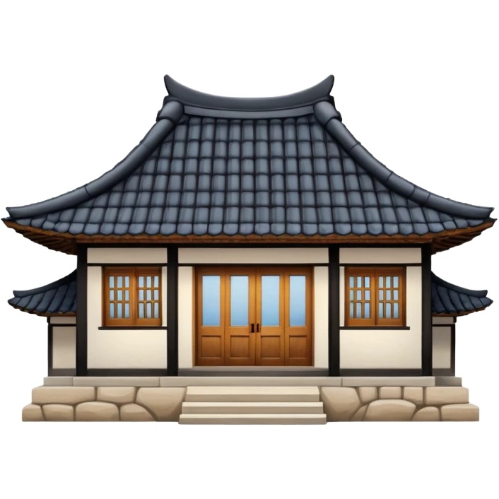 korean house Hanok emoji