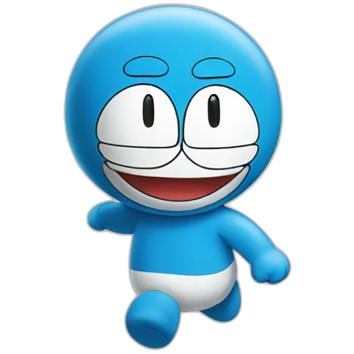 Doraemon Dali emoji