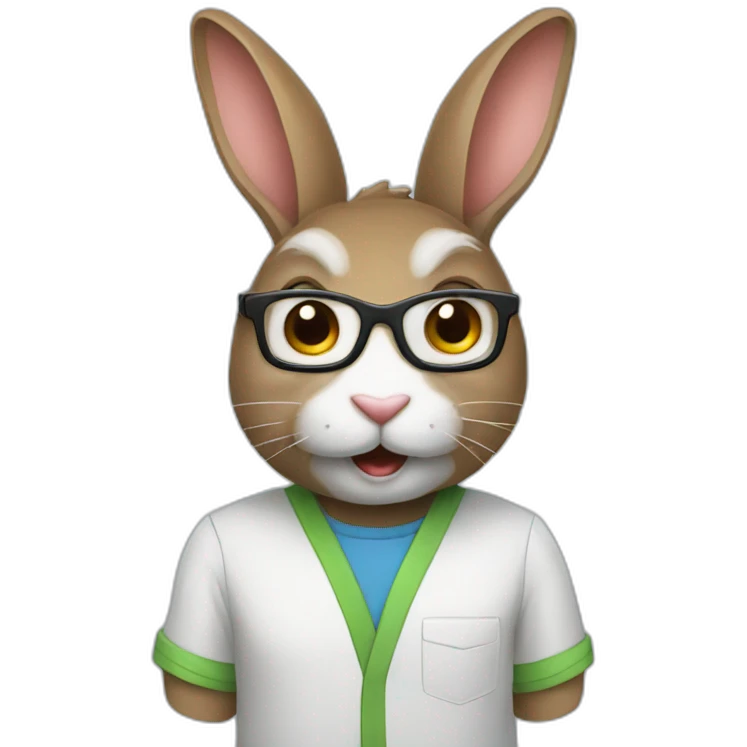 programmer rabbit emoji