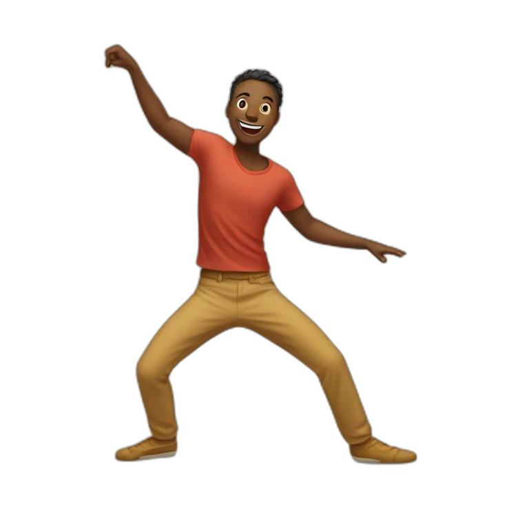 Chat qui danse emoji