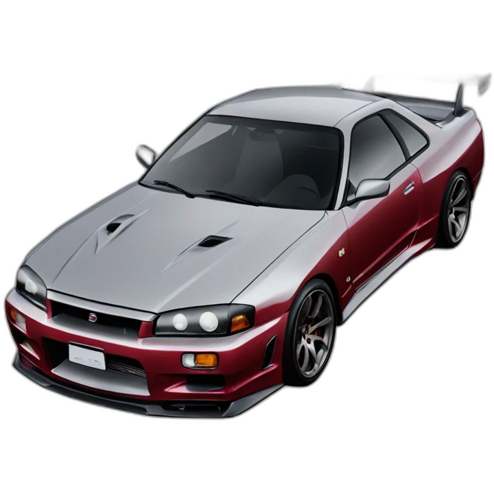 Nissan skyline de paul walker emoji