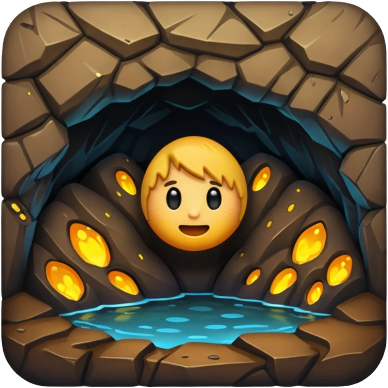 muddy cave emoji