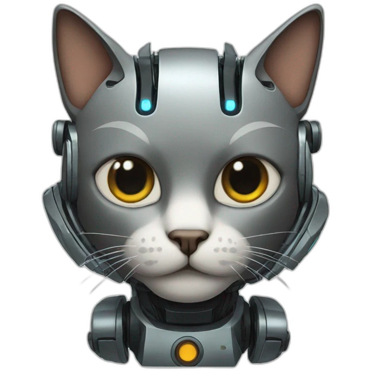 cat robot emoji