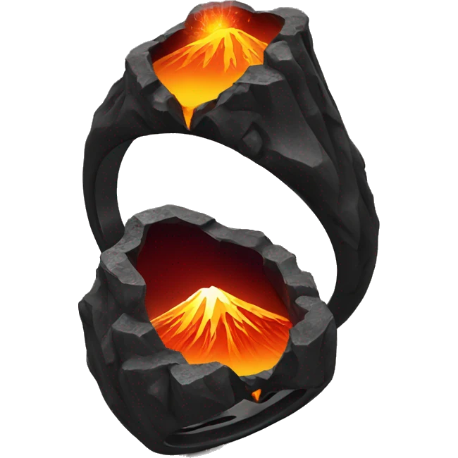 volcano ring emoji