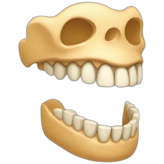 Jaw emoji