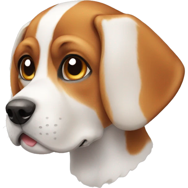 Dog beagle emoji