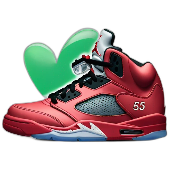 Nike Jordan 5 emoji