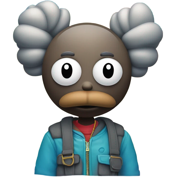 kaws  emoji