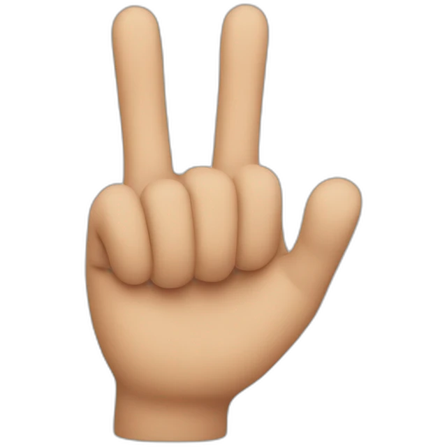 Big finger emoji
