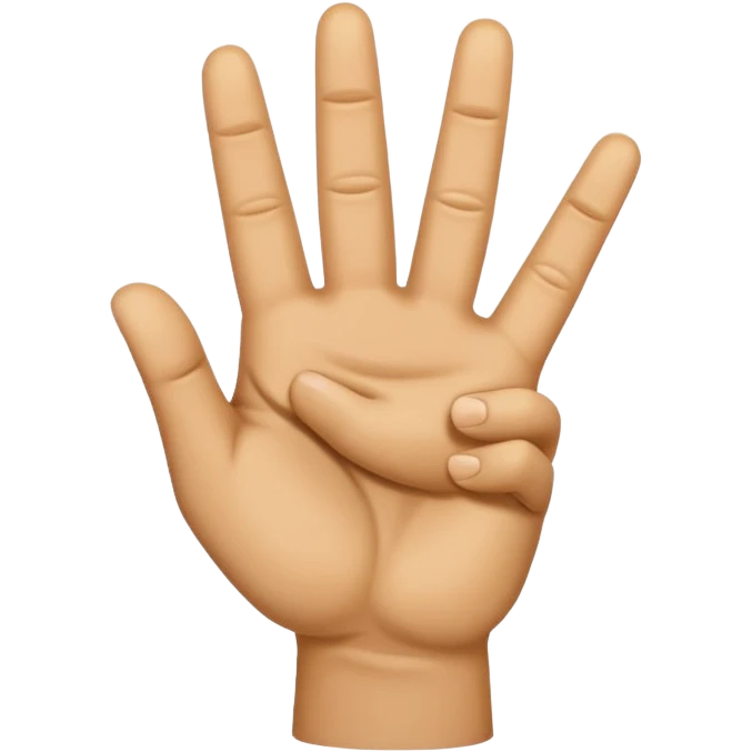 Westside twisted fingers hand sign emoji emoji