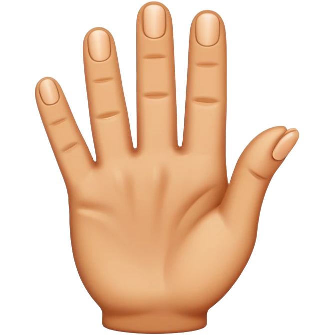 Finger in emoji