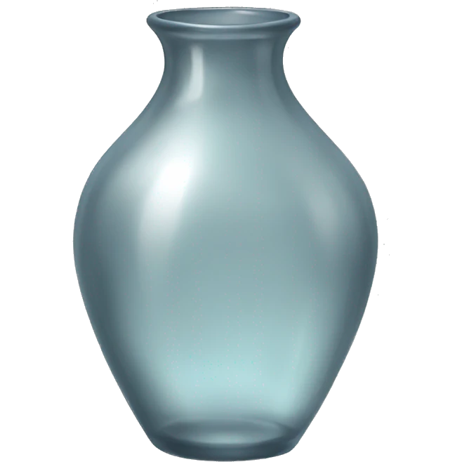 Clear vase  emoji